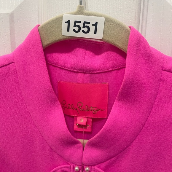 Lilly Pulitzer Pink Ruffled Sheath Dress retail $188 NWT - Picture 8 of 15